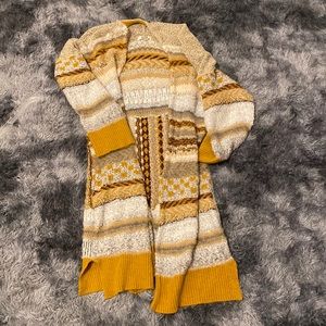 Gimmicks brand cardigan duster